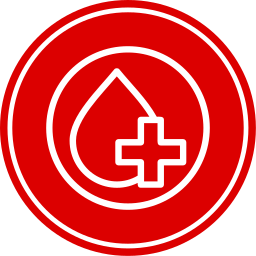 Blood donation icon