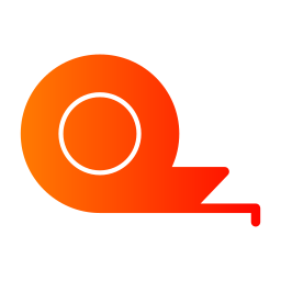 Measuring tape icon