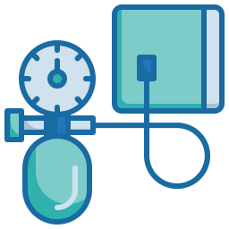 Blood pressure gauge icon