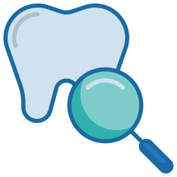 Dental checkup icon