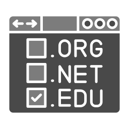 Domain registration icon
