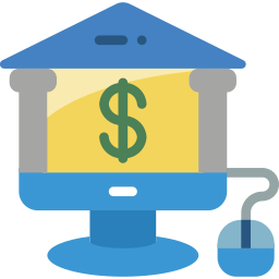 Online banking icon