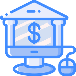 Online banking icon