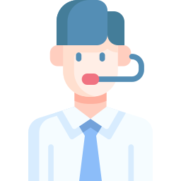 Customer service agent icon