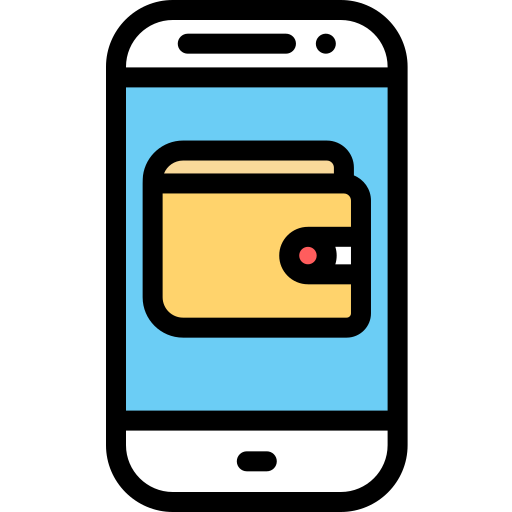 Online shop Detailed Rounded Lineal color icon
