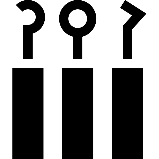 Dentist tools Basic Straight Filled icon