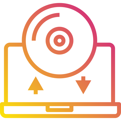 Disc Payungkead Gradient icon