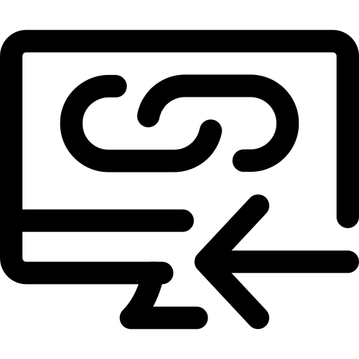 Link Generic outline ikon