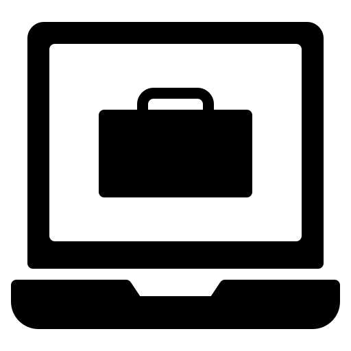 Laptops Generic black fill icon
