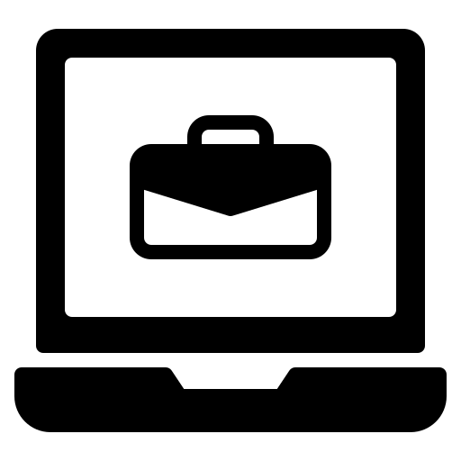 laptops Generic black fill icoon
