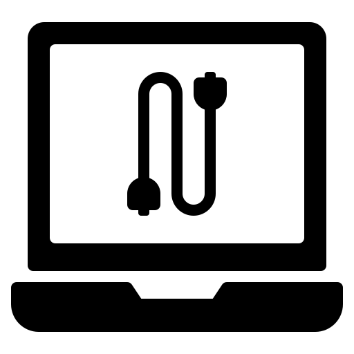 Laptops Generic black fill icon