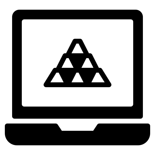 laptops Generic black fill icoon
