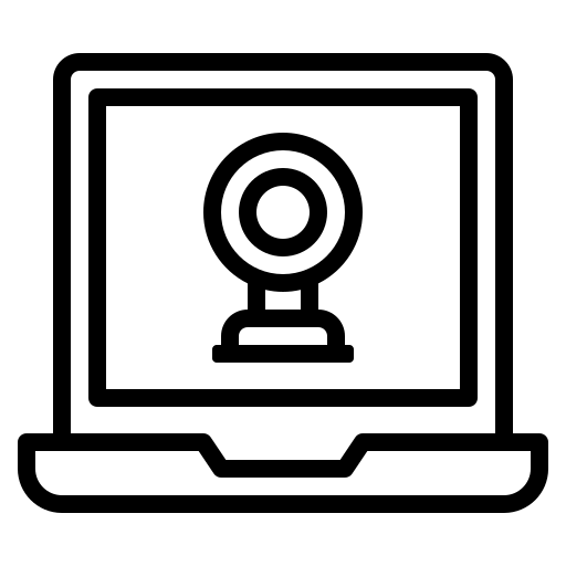 Laptops Generic black outline icon