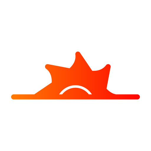 Saw blade Generic gradient fill simge