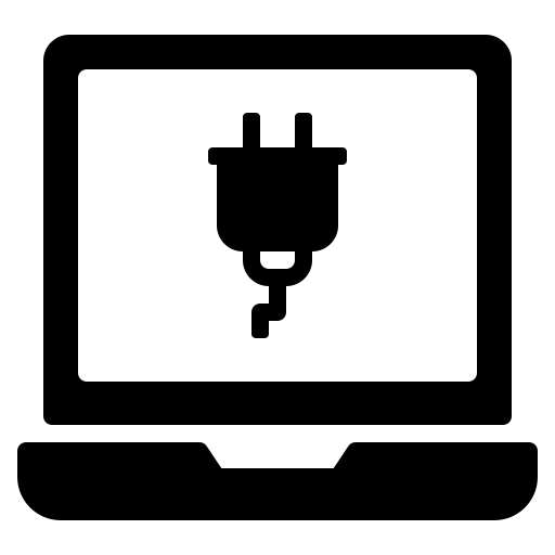 Laptops Generic black fill icon