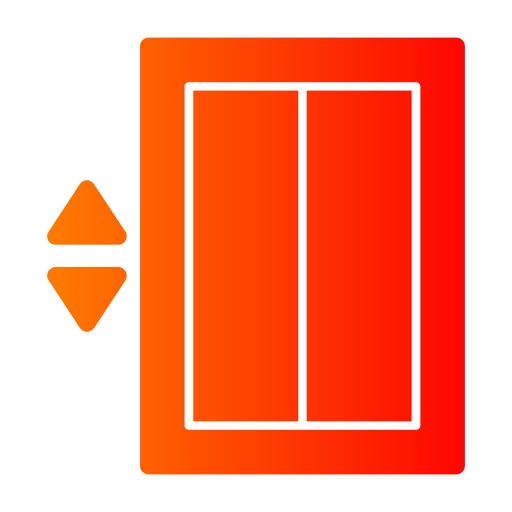 Elevator Generic gradient fill icon