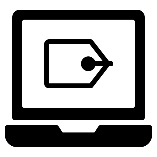 Laptops Generic black fill icon