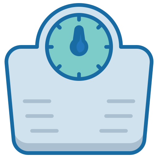 Body scale Generic color lineal-color icon