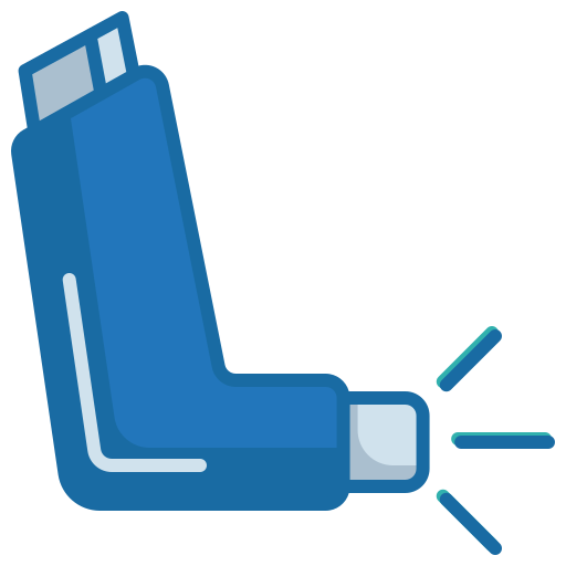 Inhaler Generic color lineal-color icon