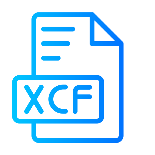 Xcf Generic gradient outline icon