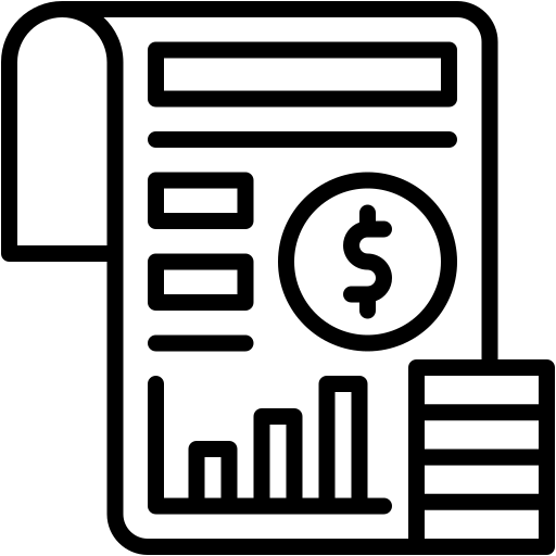 Stocks Generic black outline simge