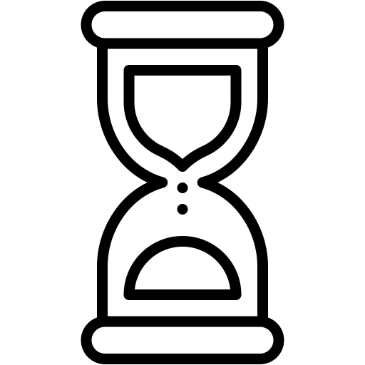 ampulheta Generic black outline ícone