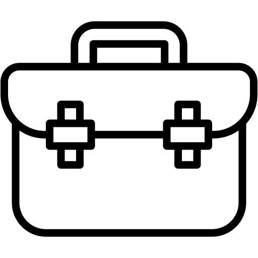Briefcase Generic black outline simge