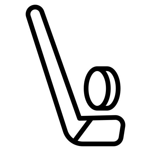 hóquei Generic black outline ícone