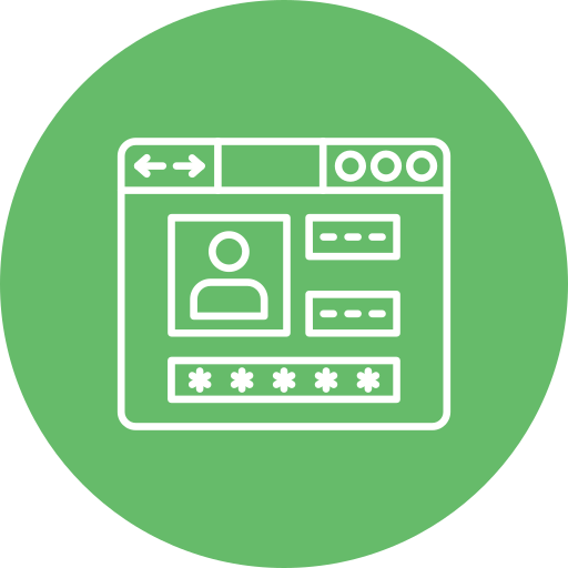 Authentication Generic color fill icon