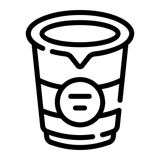 Instant noodles Generic black outline icon