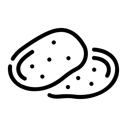 Nuggets Generic black outline icon