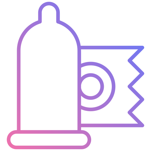 Contraceptive Generic gradient outline icon