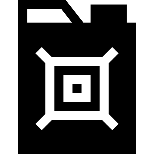 Jerrycan Basic Straight Filled icon