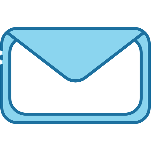 e-mail Generic Blue icon