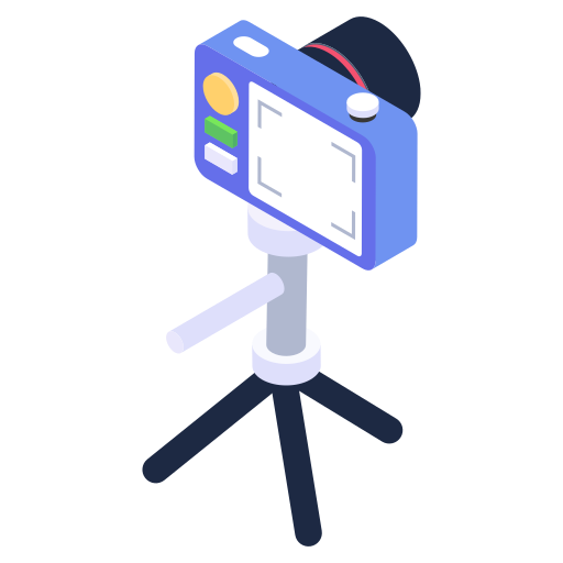 camera statief Generic Isometric icoon