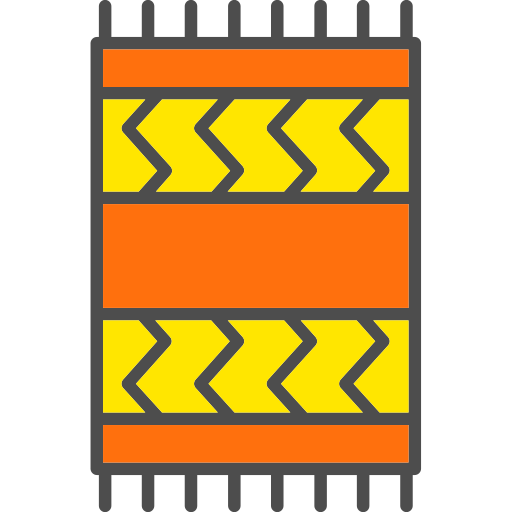 Beach towel Generic Outline Color icon