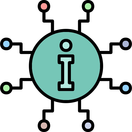 Network Generic Outline Color ikon