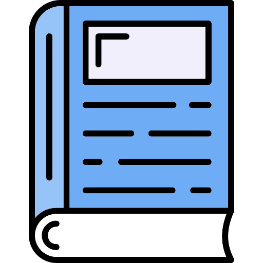 Book Generic Outline Color icon