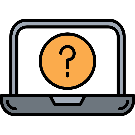 Question mark Generic Outline Color icon