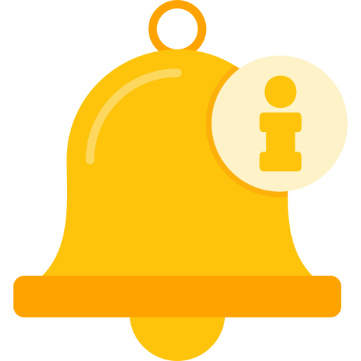 Notification bell Generic Flat icon
